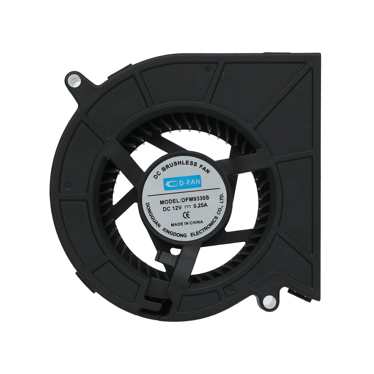 户外投影仪散热风扇——DC鼓风机-9330-C